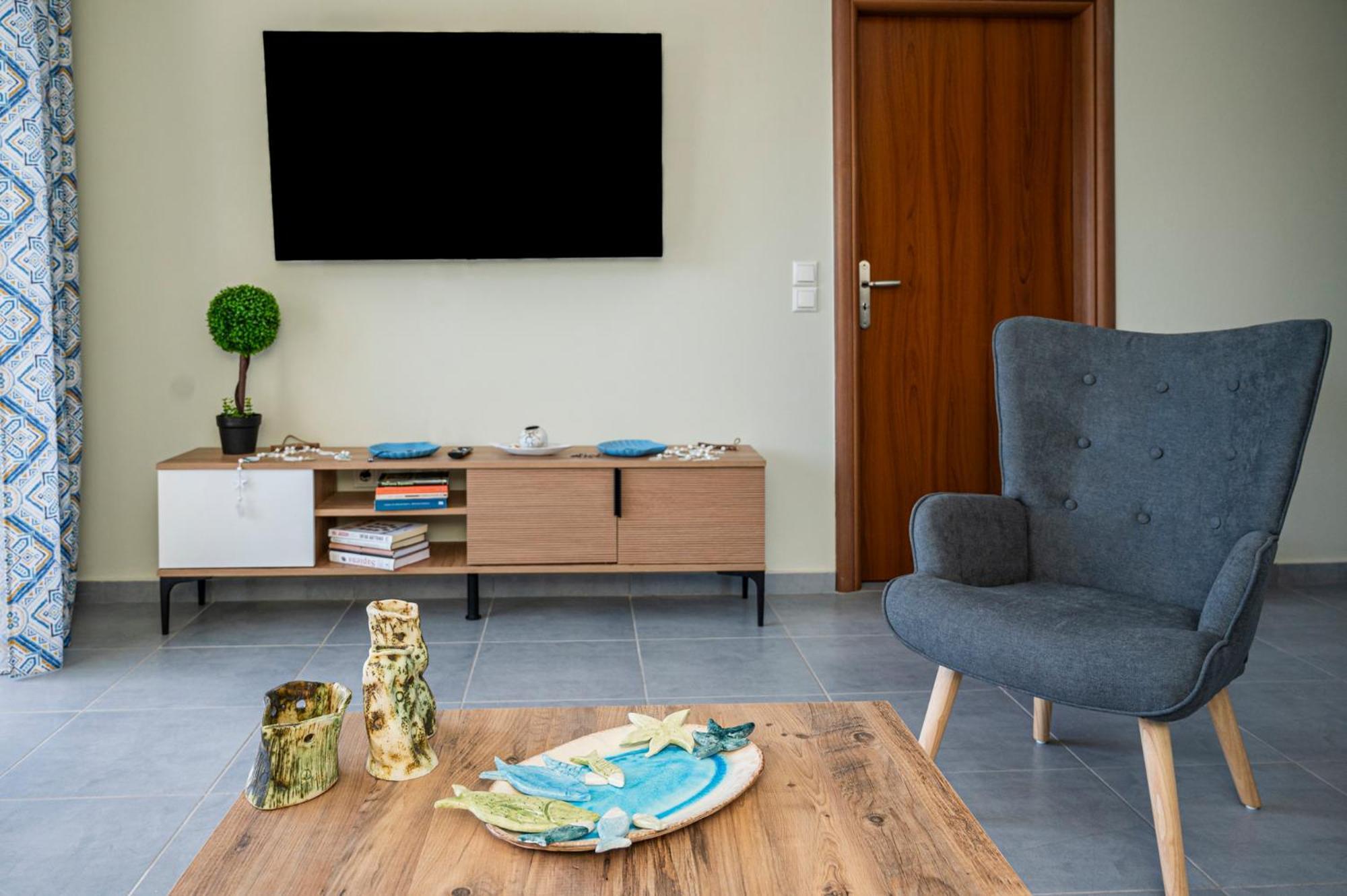 Oceanis Apartments 阿特米达 外观 照片